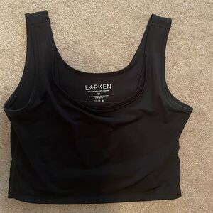 Larken Black Tank Top